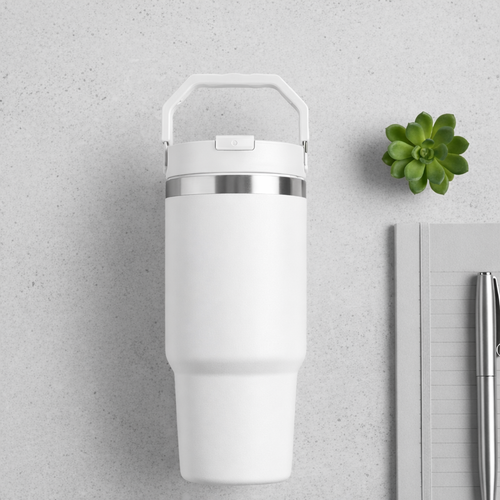 304 Stainless Steel Hot & Cold Insulated Coffee Mug – 500ml Travel Mug