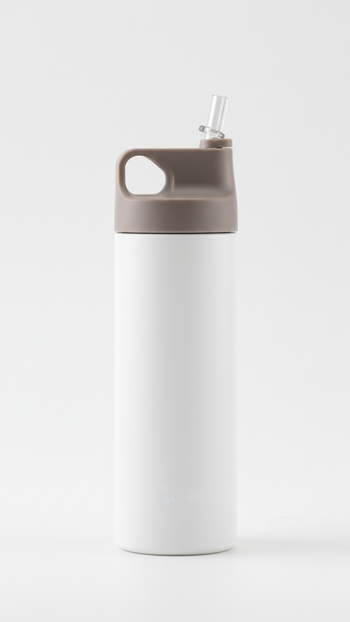 304 Stainless Steel Vacuum Bottle with Sipper Cap – 600ml