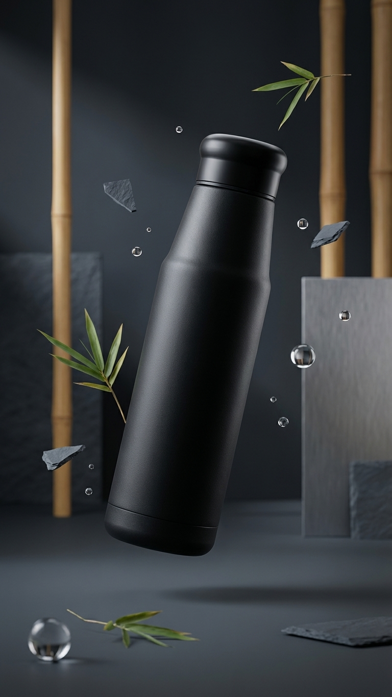 304 Stainless Steel Vacuum Insulated Bottle – 750ml Hot & Cold Flask