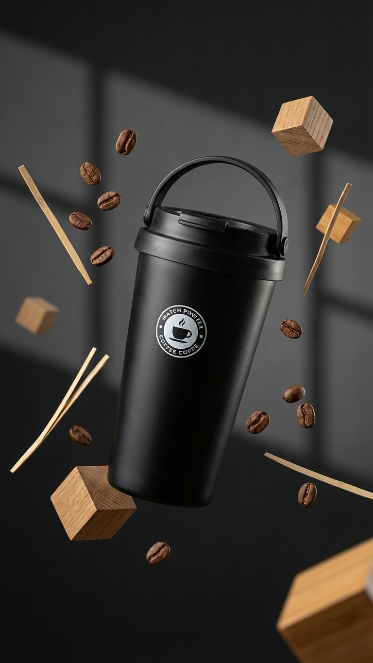 304 Stainless Steel Vacuum Travel Bottle – 500ml Insulated Flask