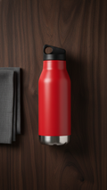 Double Wall Sports Water Bottle – 650ml Stainless Steel Flask