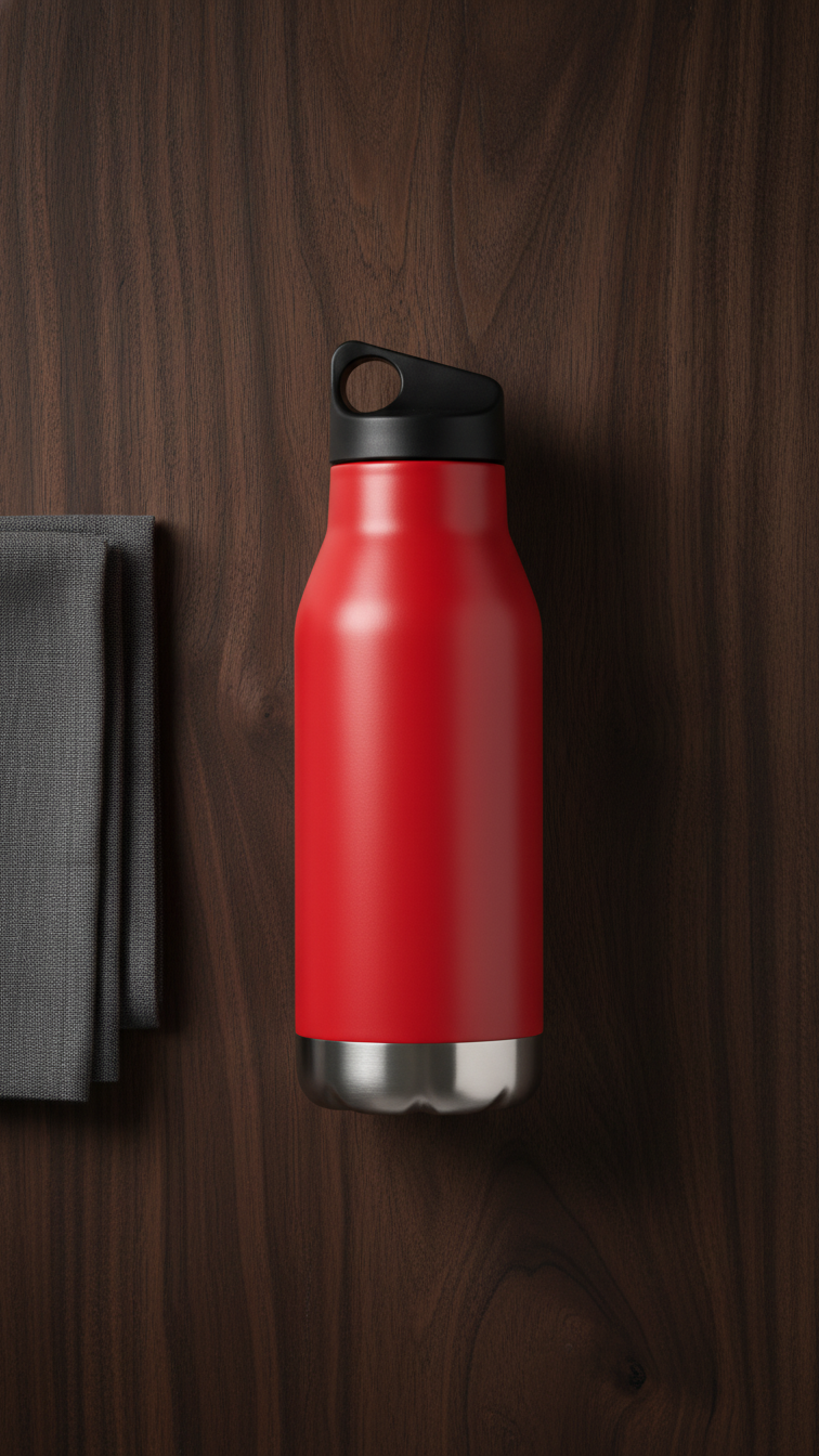 Double Wall Sports Water Bottle – 650ml Stainless Steel Flask