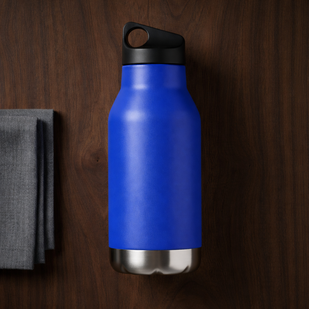 Double Wall Sports Water Bottle – 650ml Stainless Steel Flask
