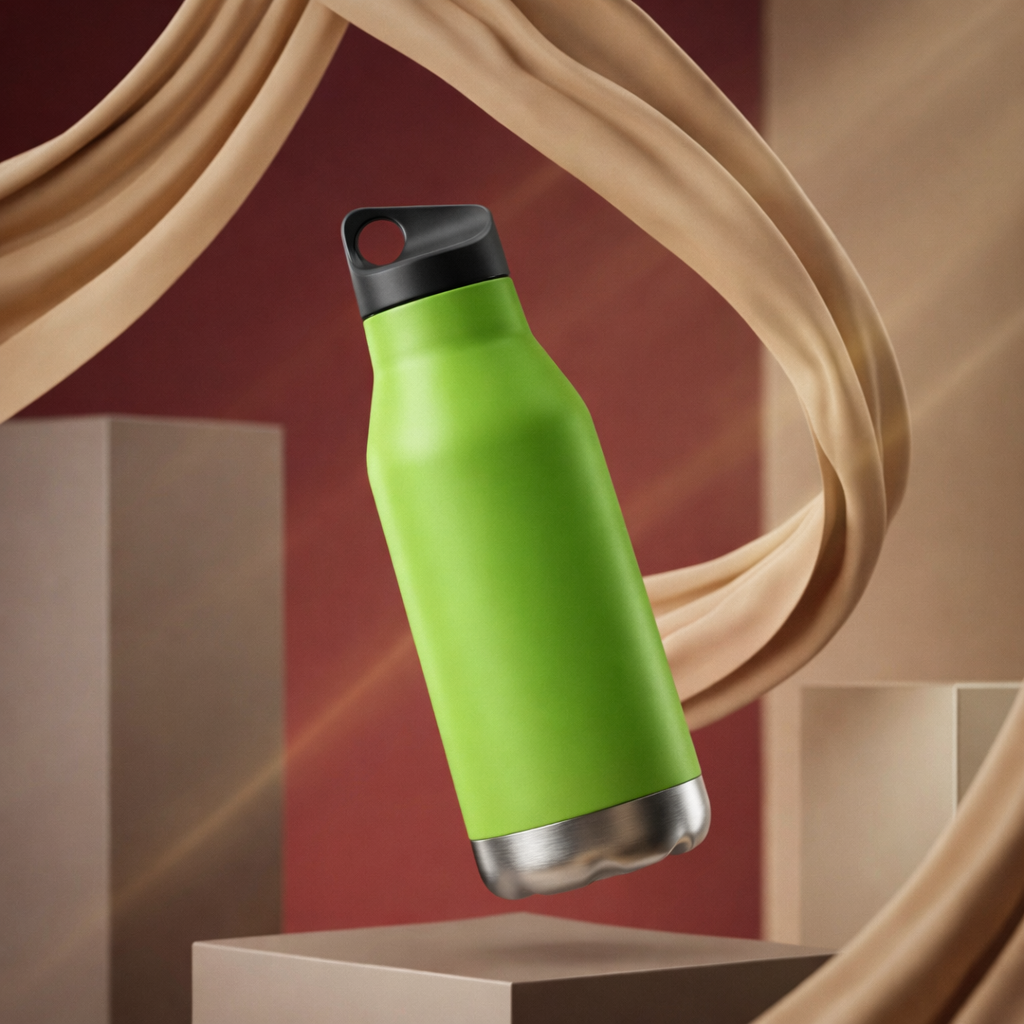 Double Wall Sports Water Bottle – 650ml Stainless Steel Flask