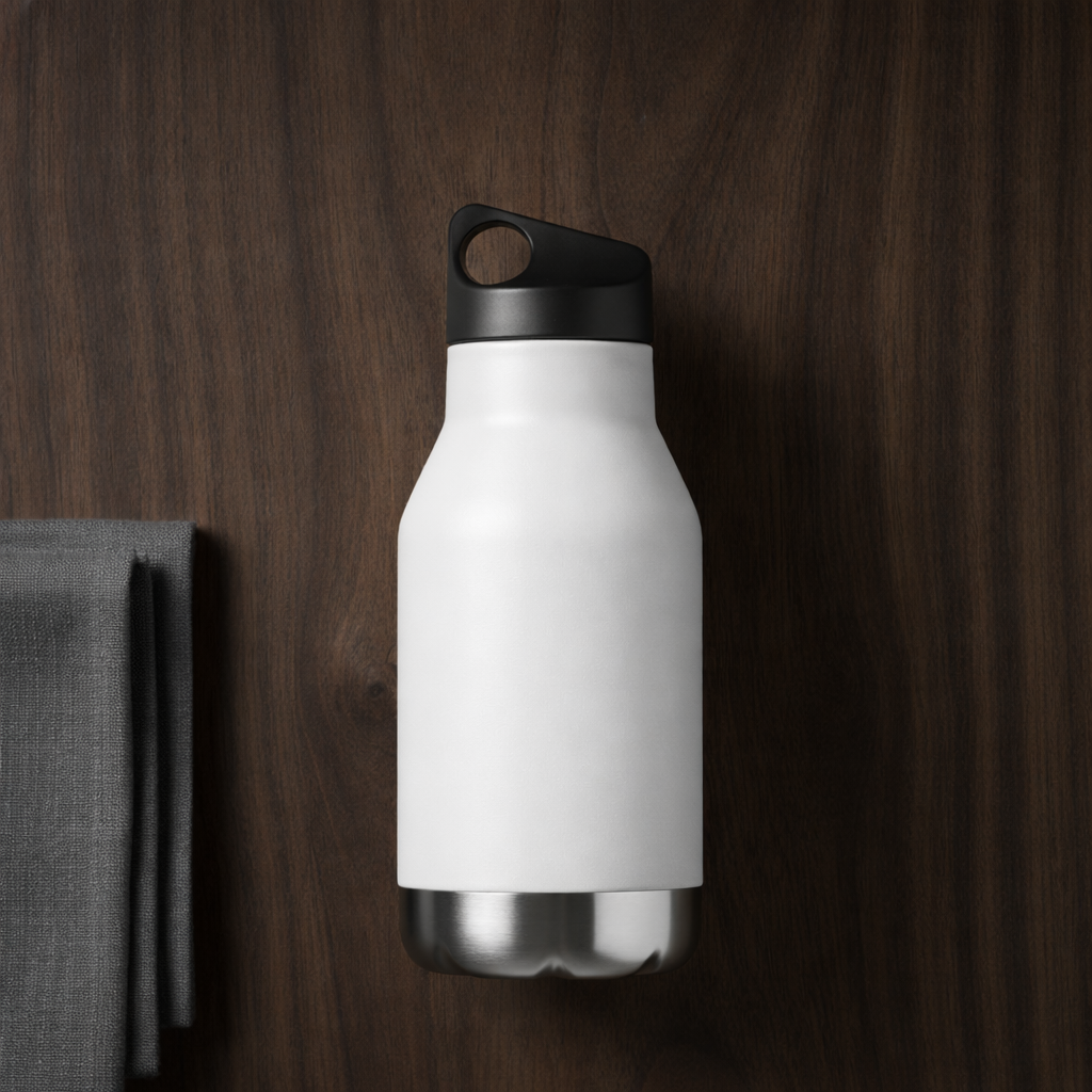 Double Wall Sports Water Bottle – 650ml Stainless Steel Flask