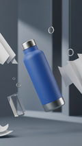 Double Wall Vacuum Insulated Water Bottle – 500ml Stainless Steel Flask