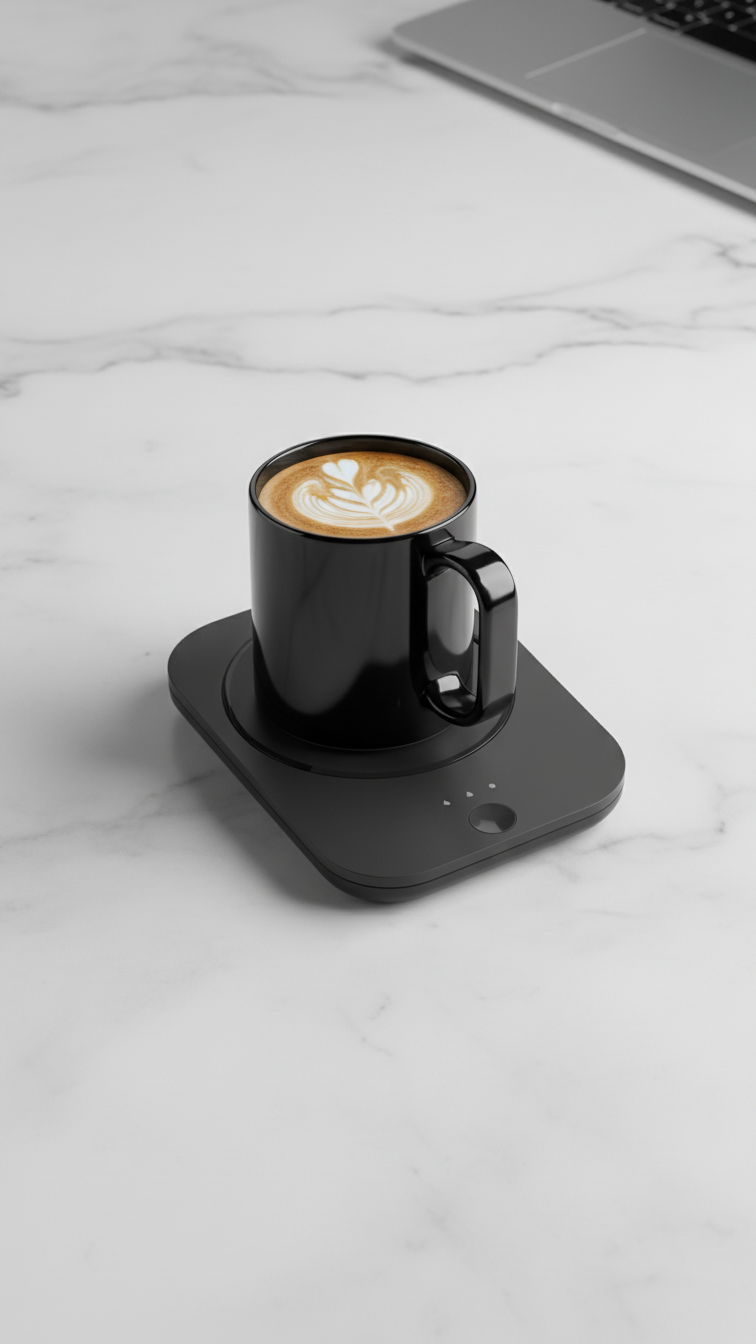 Electric Mug Warmer with Heating Plate – Smart Coffee Cup Heater