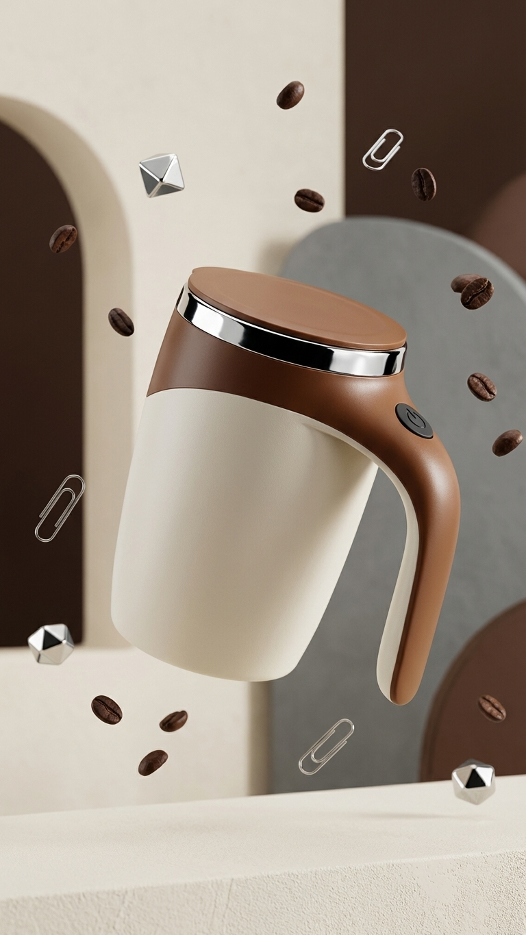 Electric Self-Heating Coffee Mug – Smart Heated Mug