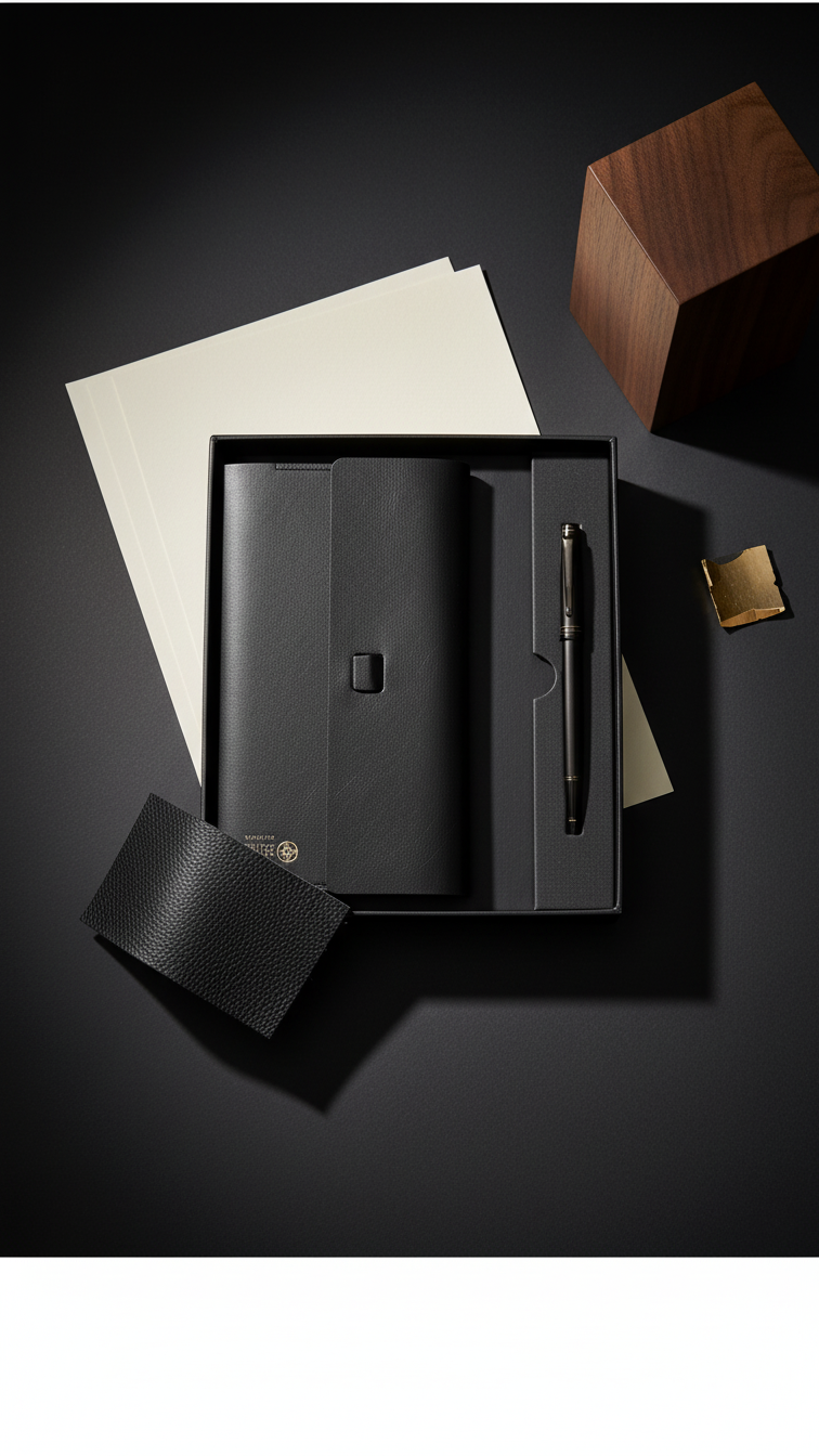 Executive Diary & Metal Pen Gift Set – 2-in-1 Premium Corporate Gift