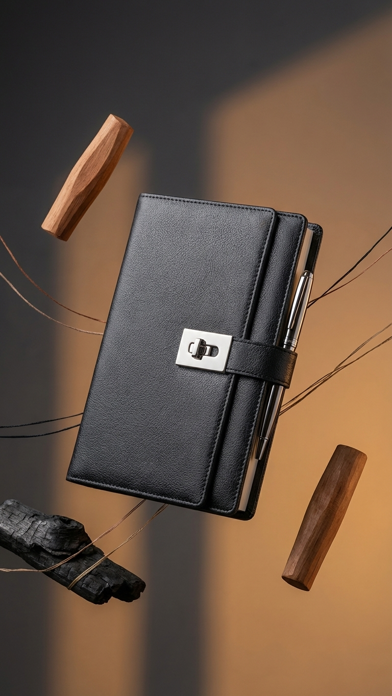Executive Diary & Metal Pen Gift Set – Premium 2-in-1 Corporate Gift