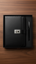 Executive Diary & Metal Pen Gift Set – Premium 2-in-1 Corporate Gift