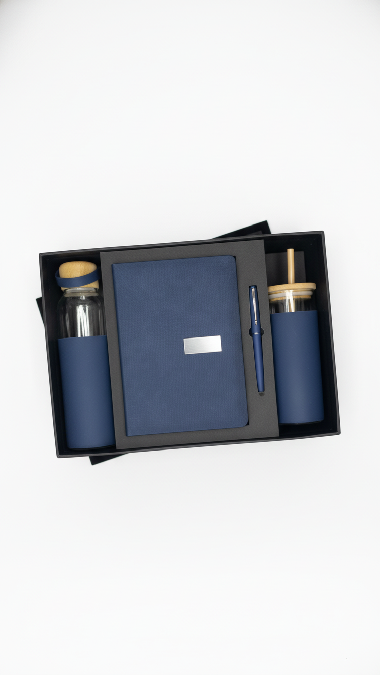 Executive Gift Set with Bottle, Mug, Diary & Metal Ball Pen