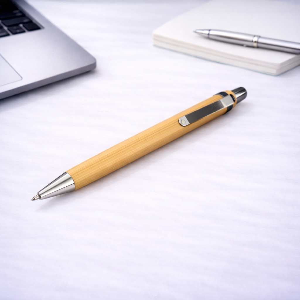 Forge Bamboo Ball Pen – Eco-Friendly Executive Writing Pen