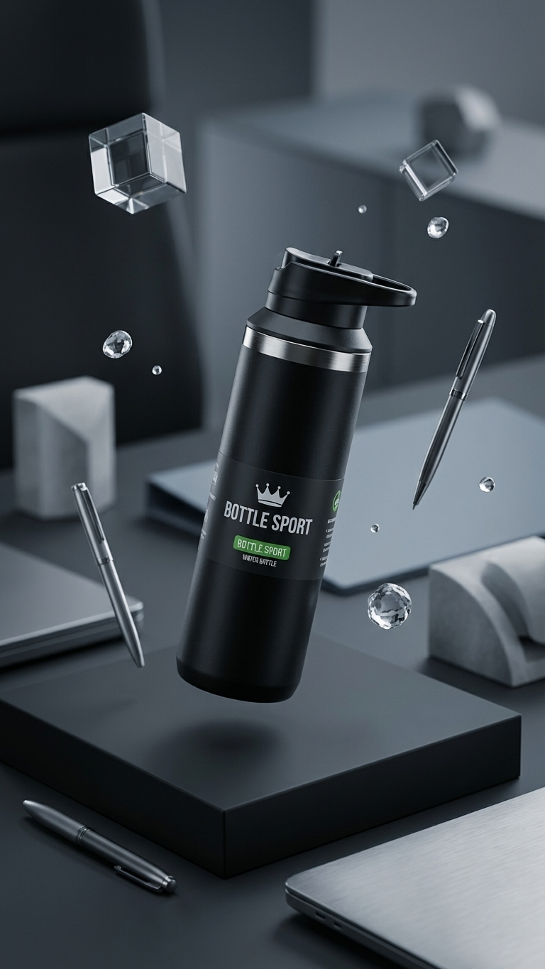 Hot & Cold Vacuum Bottle with Transparent Sipper Cap – 650ml
