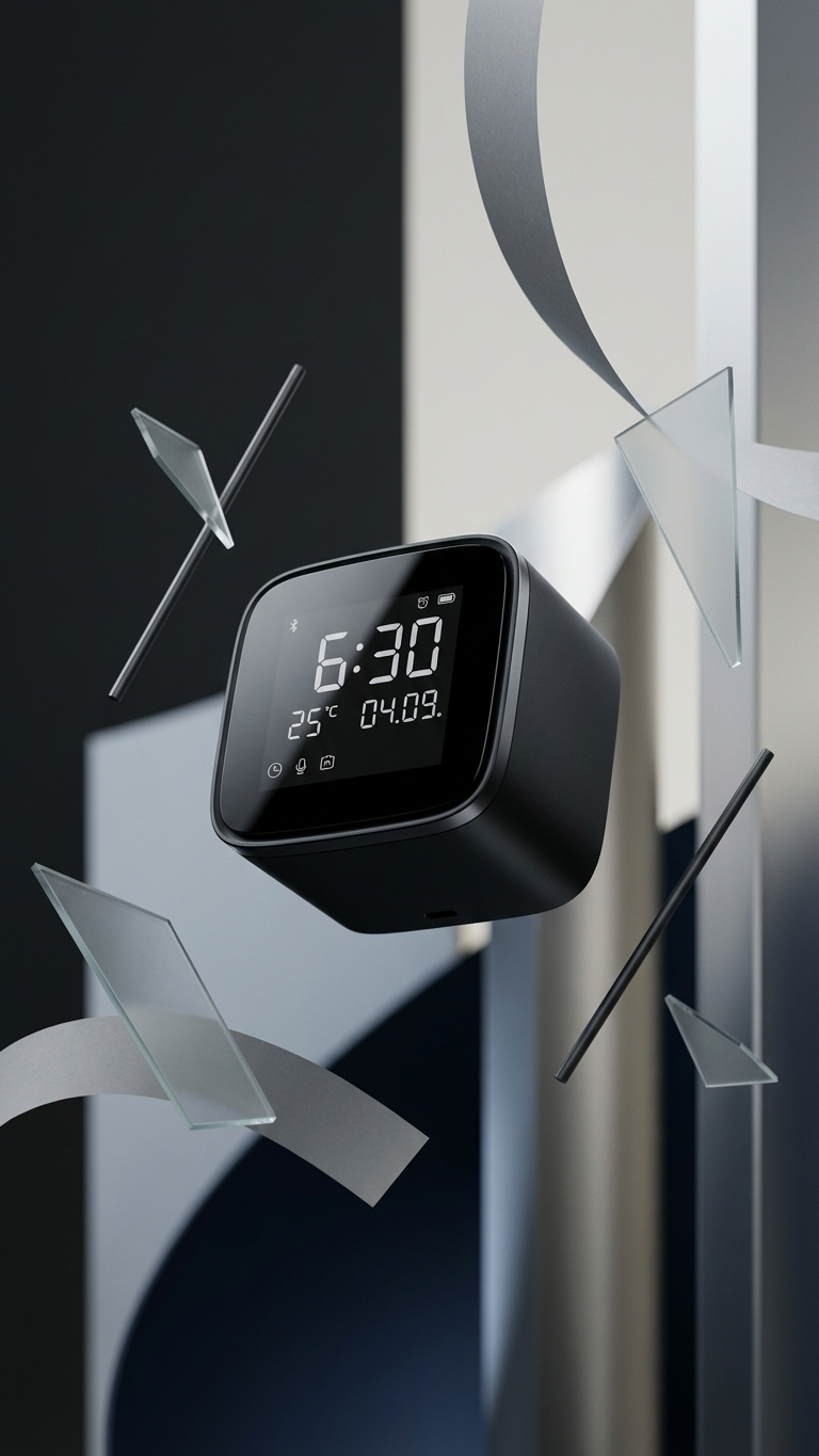 K3 Wireless Clock Bluetooth Speaker – Smart LED Desk Speaker