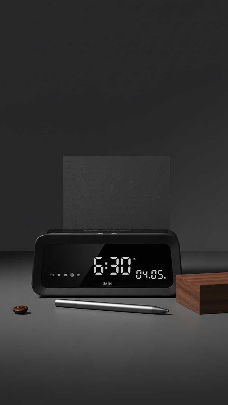 K3 Wireless Clock Bluetooth Speaker – Smart LED Desk Speaker