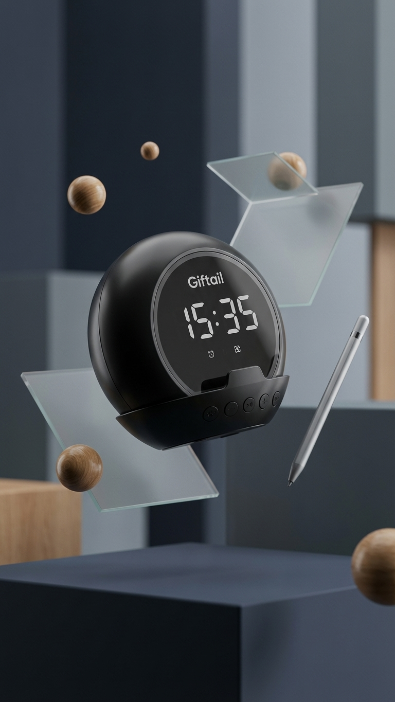 LED Digital Alarm Clock – Modern Smart Desk Clock