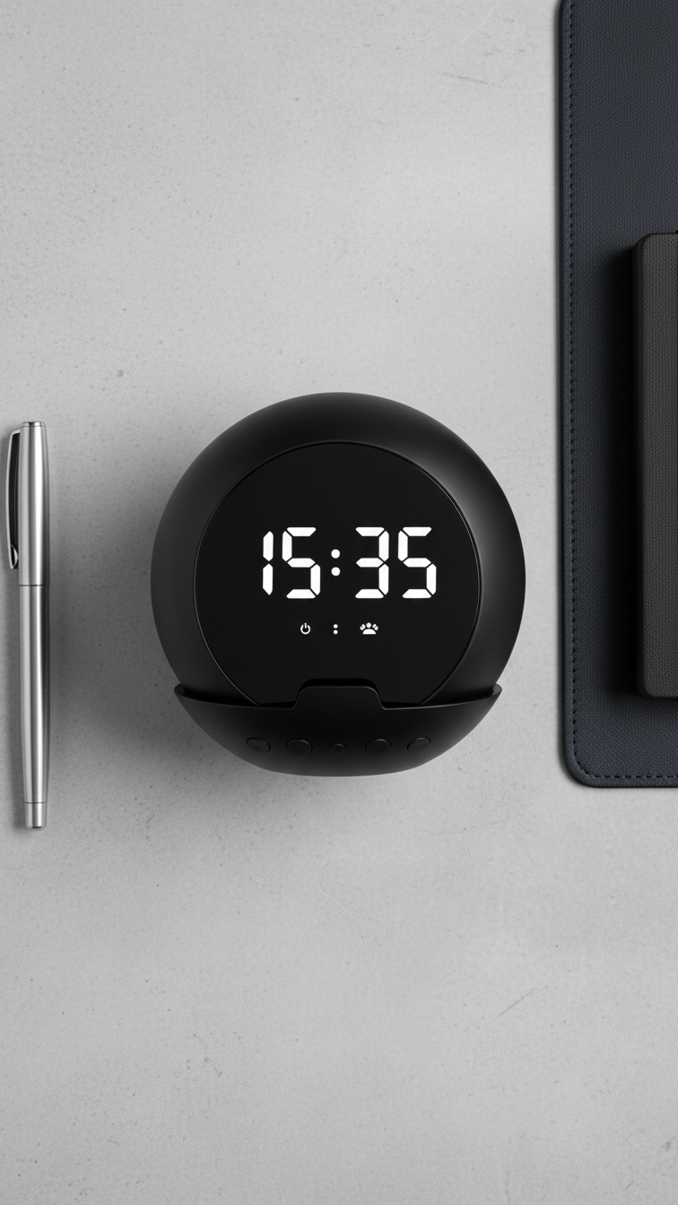 LED Digital Alarm Clock – Modern Smart Desk Clock