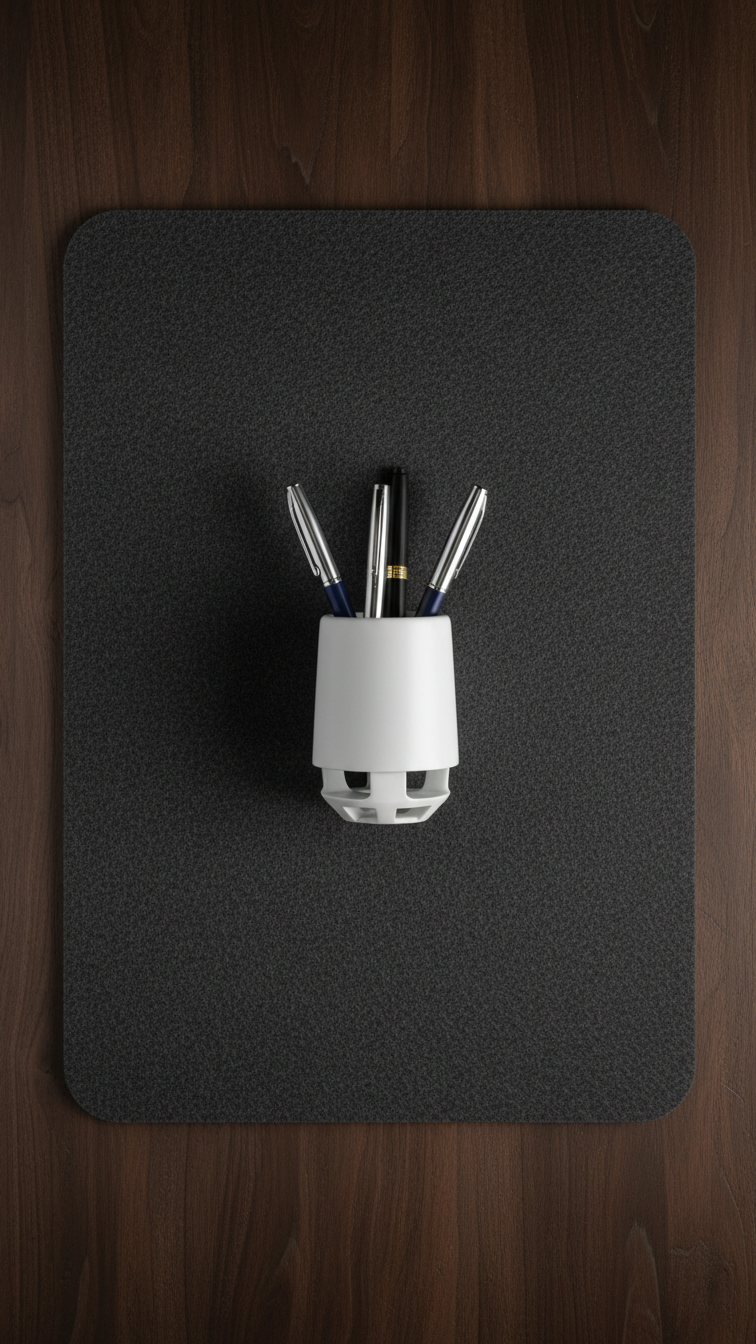 LED Night Light Pen Stand with Bluetooth Speaker