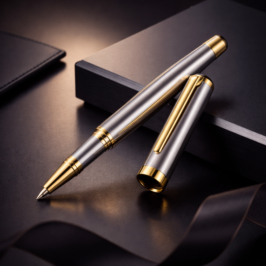 Moonlight Magic Rollerball Metal Pen – Premium Executive Writing Pen