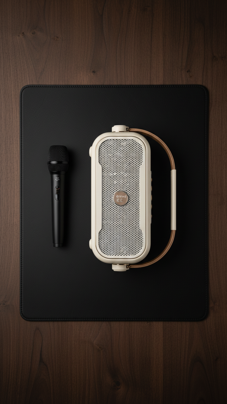 NOW GO C2 Portable Karaoke Bluetooth Speaker with Wireless Mic