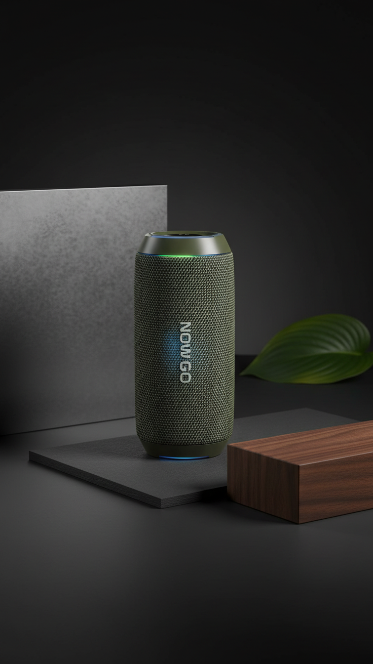NOW GO F8 Portable Bluetooth Speaker – Premium Wireless Sound