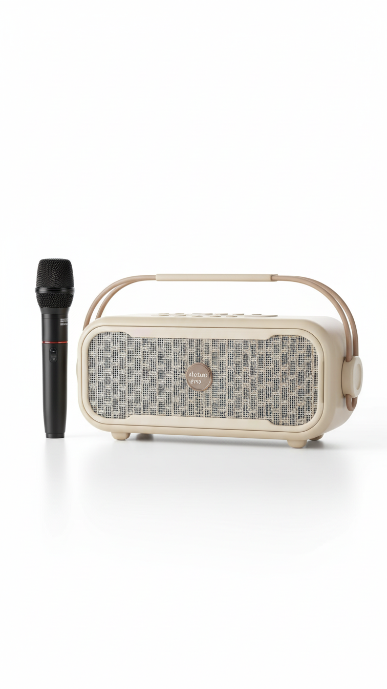 NOW GO C2 Portable Karaoke Bluetooth Speaker with Wireless Mic