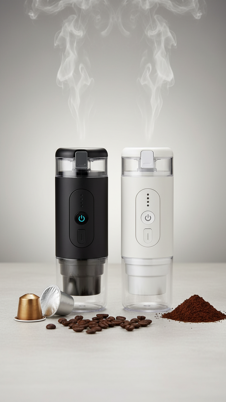 Portable USB Coffee Maker – Smart Travel Espresso Machine