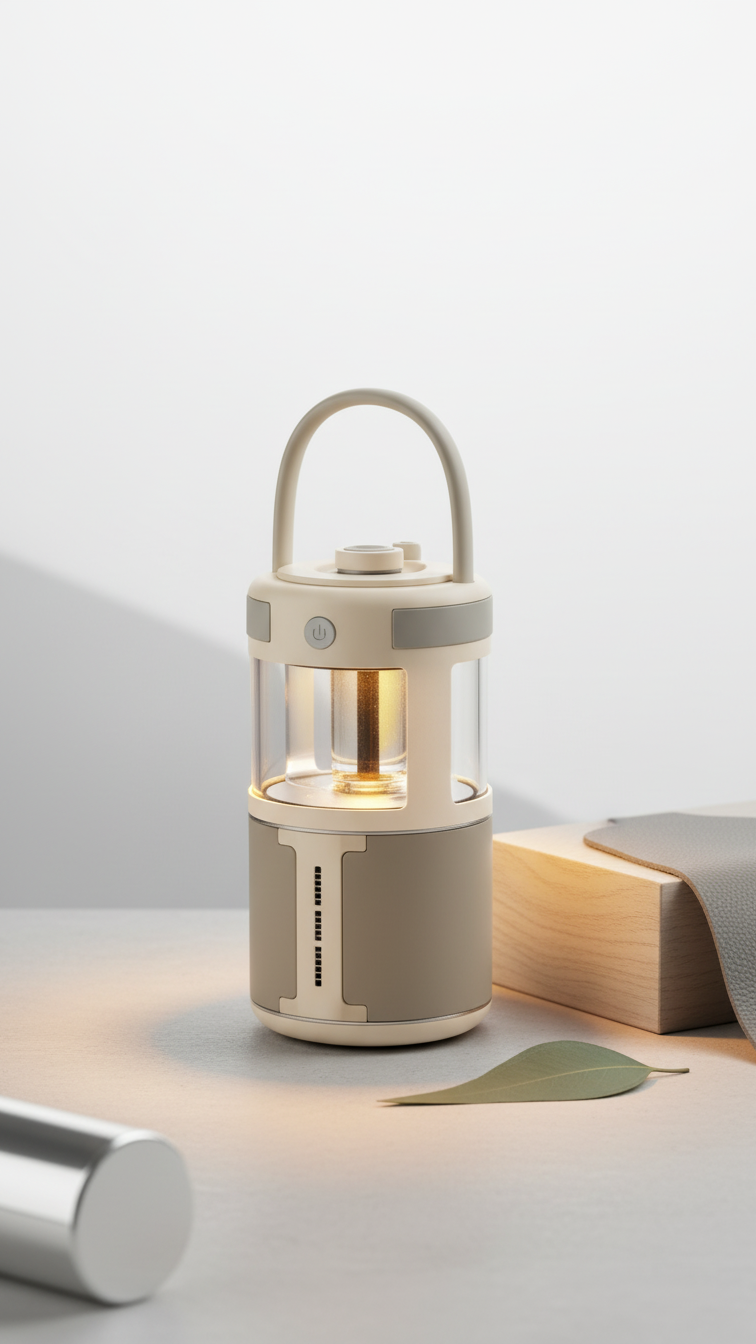 Portable LED Lantern Speaker Lamp – Premium Ambient Light & Bluetooth Speaker