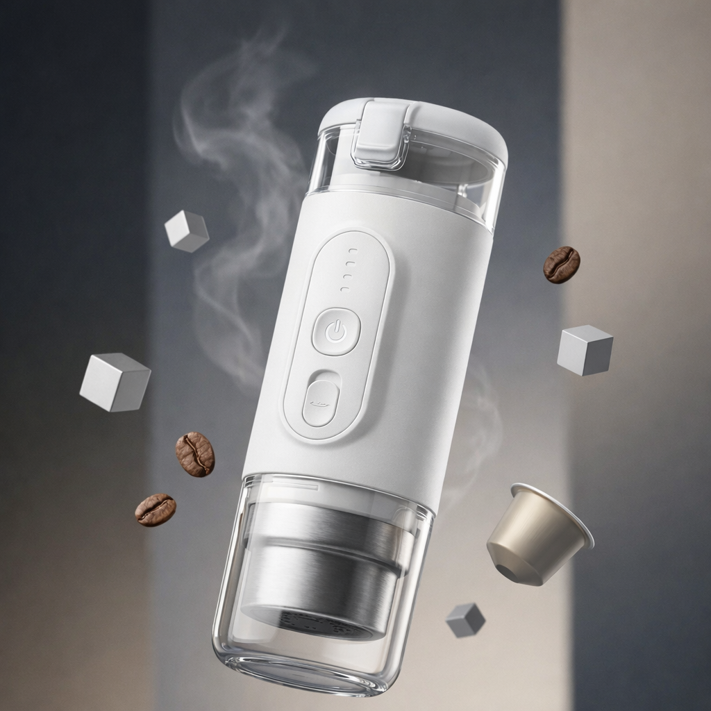 Portable USB Coffee Maker – Smart Travel Espresso Machine