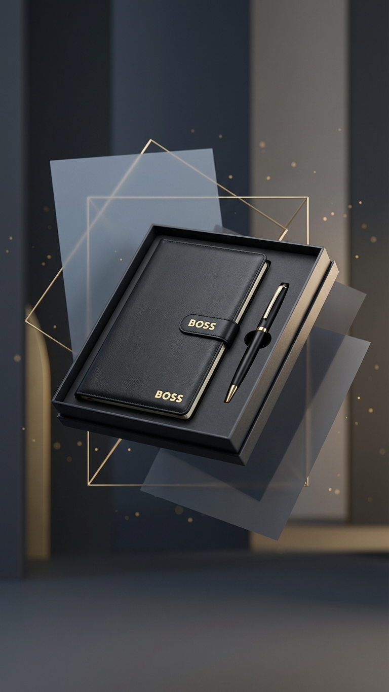 Premium Diary & Metal Pen Gift Set – 2-in-1 Executive Corporate Gift