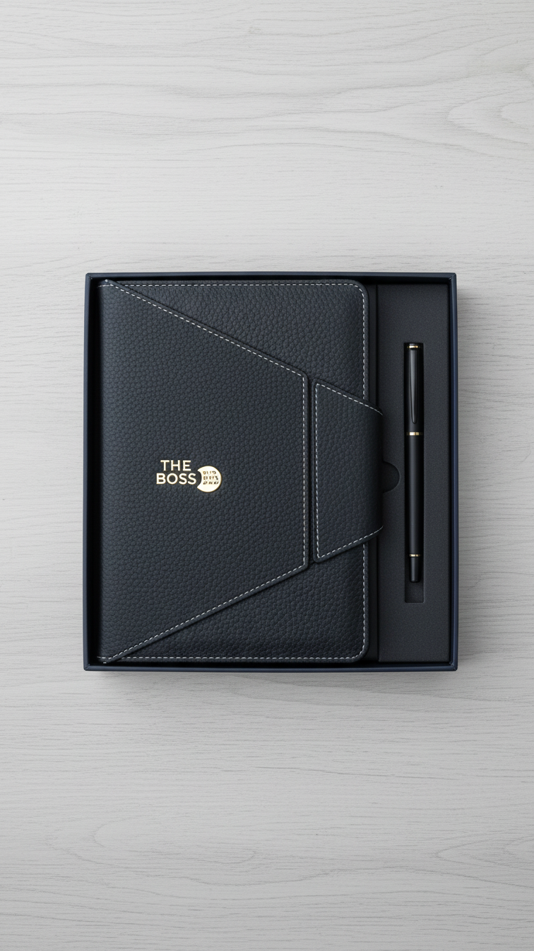 Premium Diary & Metal Pen Gift Set – 2-in-1 Executive Corporate Gift