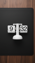 Retro Flip Down Desk Clock – Classic Mechanical Flip Clock