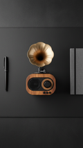 Retro Mini Radio Gramophone Bluetooth Speaker