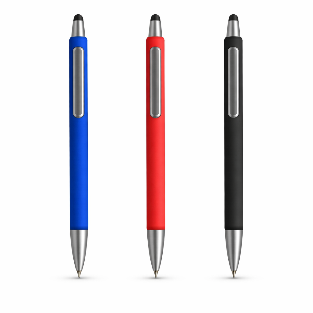 Rubber Coated Metal Ball Pen – Premium Grip Executive Pen