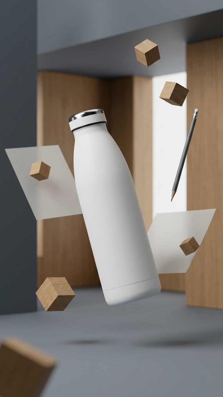 Stainless Steel Insulated Water Bottle – 500ml Vacuum Flask