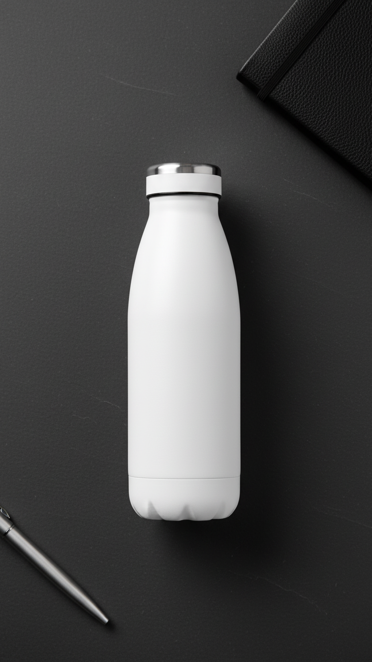 Stainless Steel Insulated Water Bottle – 500ml Vacuum Flask