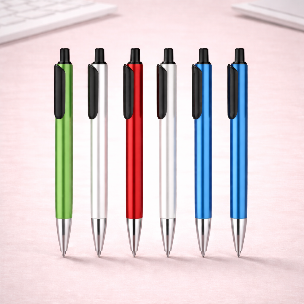T-Shock Metallic Click Ball Pen – Premium Metal Executive Pen