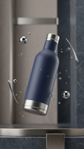 Vacuum Insulated Hot & Cold Water Bottle – 500ml Stainless Steel Flask