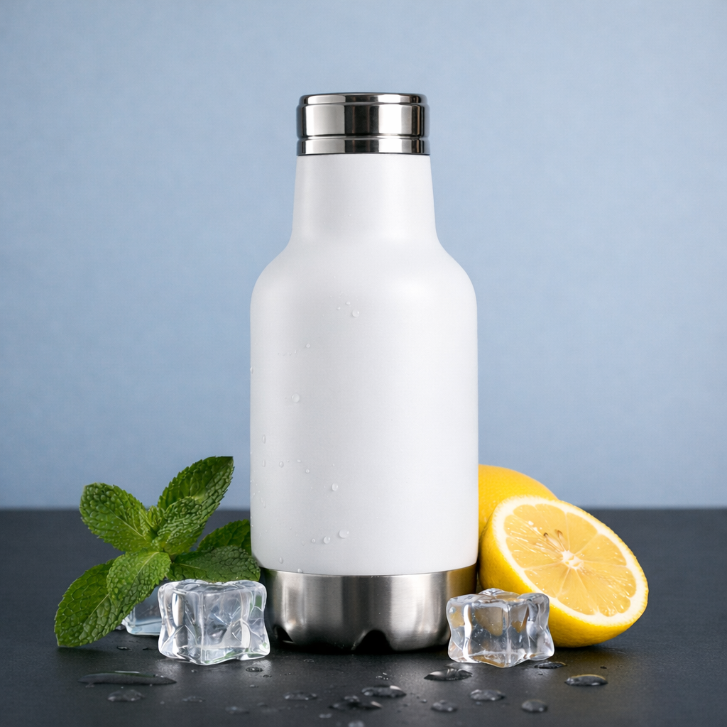 Vacuum Insulated Hot & Cold Water Bottle – 500ml Stainless Steel Flask