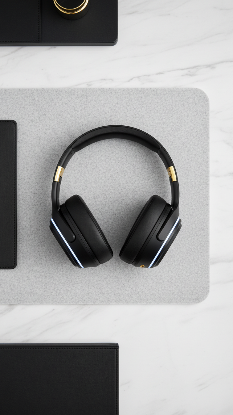 Wireless Bluetooth Headphones – Premium Over-Ear Headband