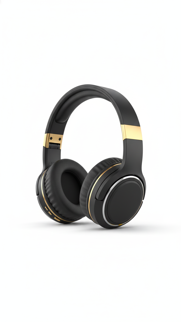 Wireless Bluetooth Headphones – Premium Over-Ear Headband