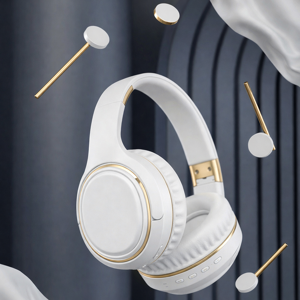 Wireless Bluetooth Headphones – Premium Over-Ear Headband